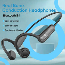 Wireless Bone Conduction Headphones – Mic, Waterproof, Sport & Driving Use