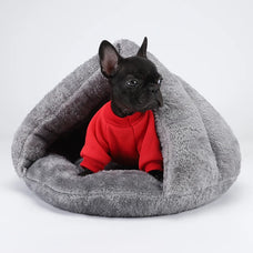 Plush Dog Bed - Warm and Washable Sofa for Small and Large Dogs, Cozy Basket for Puppies and Cats, Pet Furniture and Accessories.