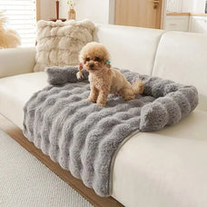 Soft Dog Bed Cushion - Washable Pet Mat for Dogs and Cats, Medium and Large Sizes, Kennel Accessories for Puppies and Pets