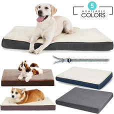 Washable Dog Mat - Cozy Pet Bed with Cushions for Small and Large Dogs, Basket Sofa and Kennel Bedding Accessories for Puppies.